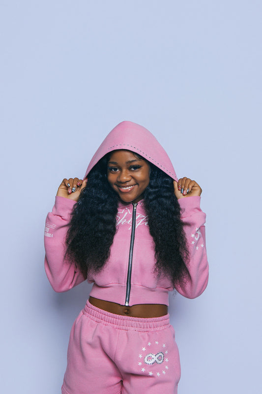 "LOVER GIRL PINK" Eightfinity Hoodie